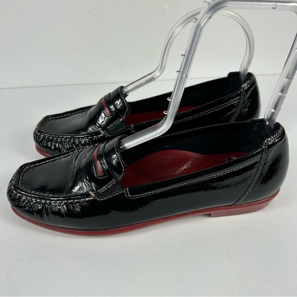 SAS Black and Red Men's Loafers Size 8 - Picture 6 of 9